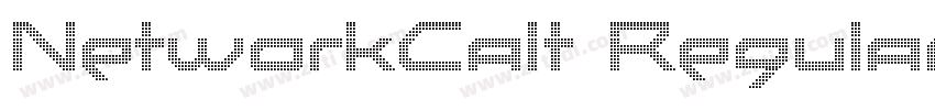 NetworkCalt Regular字体转换 NetworkCalt Regular字体转换